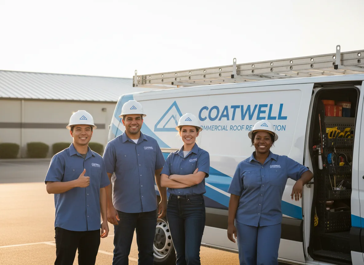 Commercial roof coating company in Sharptown, MD